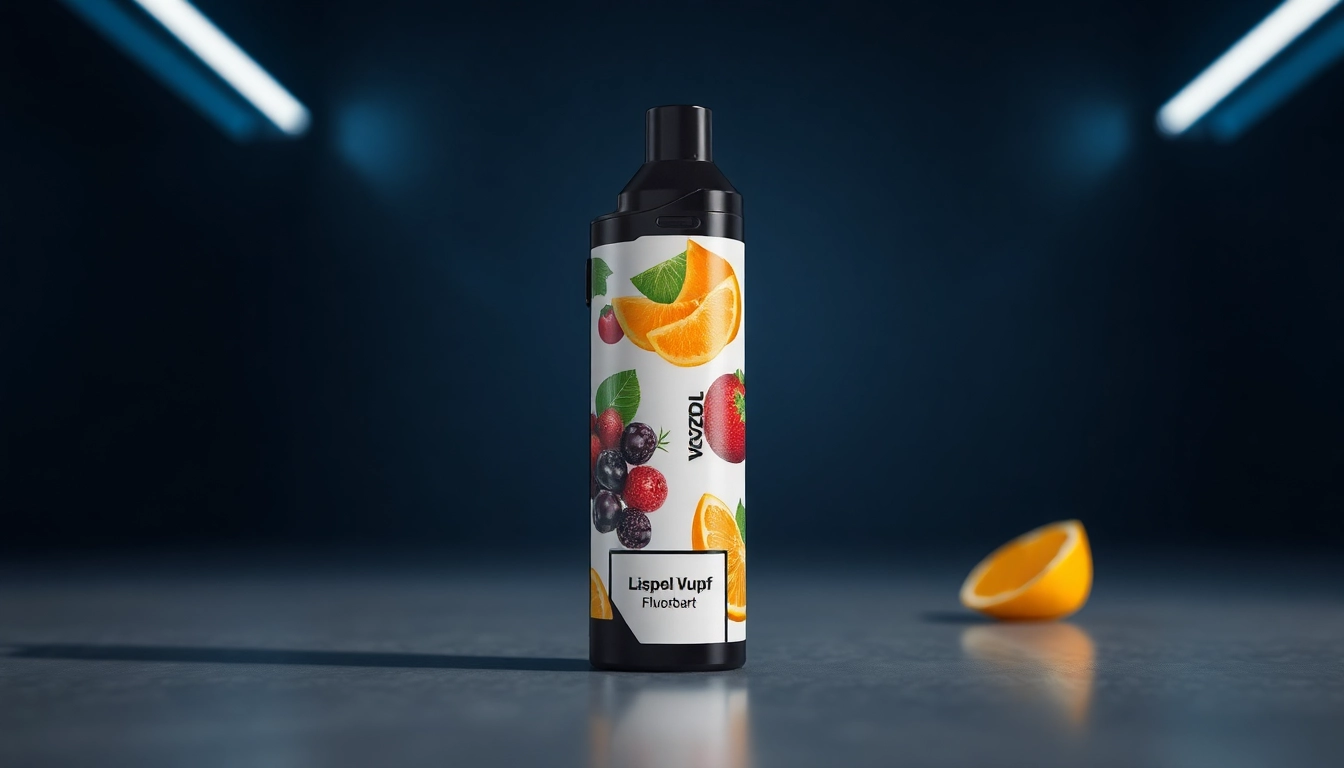 Vozol puff disposable vape in vibrant colors with a focus on flavor options, highlighting sleek design and portability for seasoned vapers.