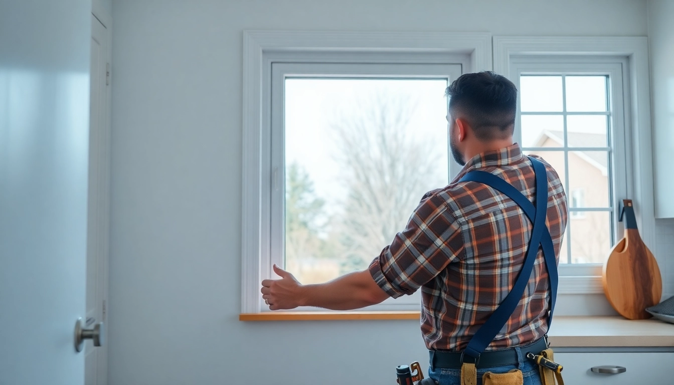 Professional replacement window installers near me delivering precise vinyl window installation.