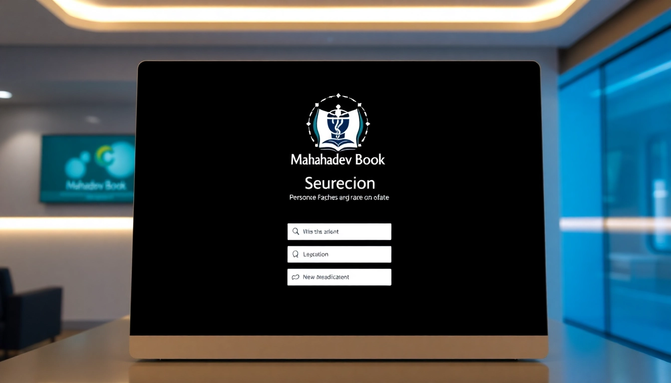 Mahadev book login interface illustrating secure access and user authentication for online
